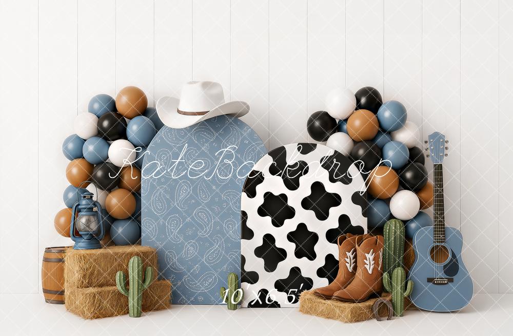 Kate Cowboy Backdrop Designed by Ashley Paul - Kate Backdrop AU