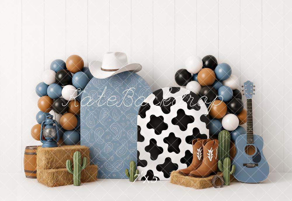 Kate Cowboy Backdrop Designed by Ashley Paul - Kate Backdrop AU