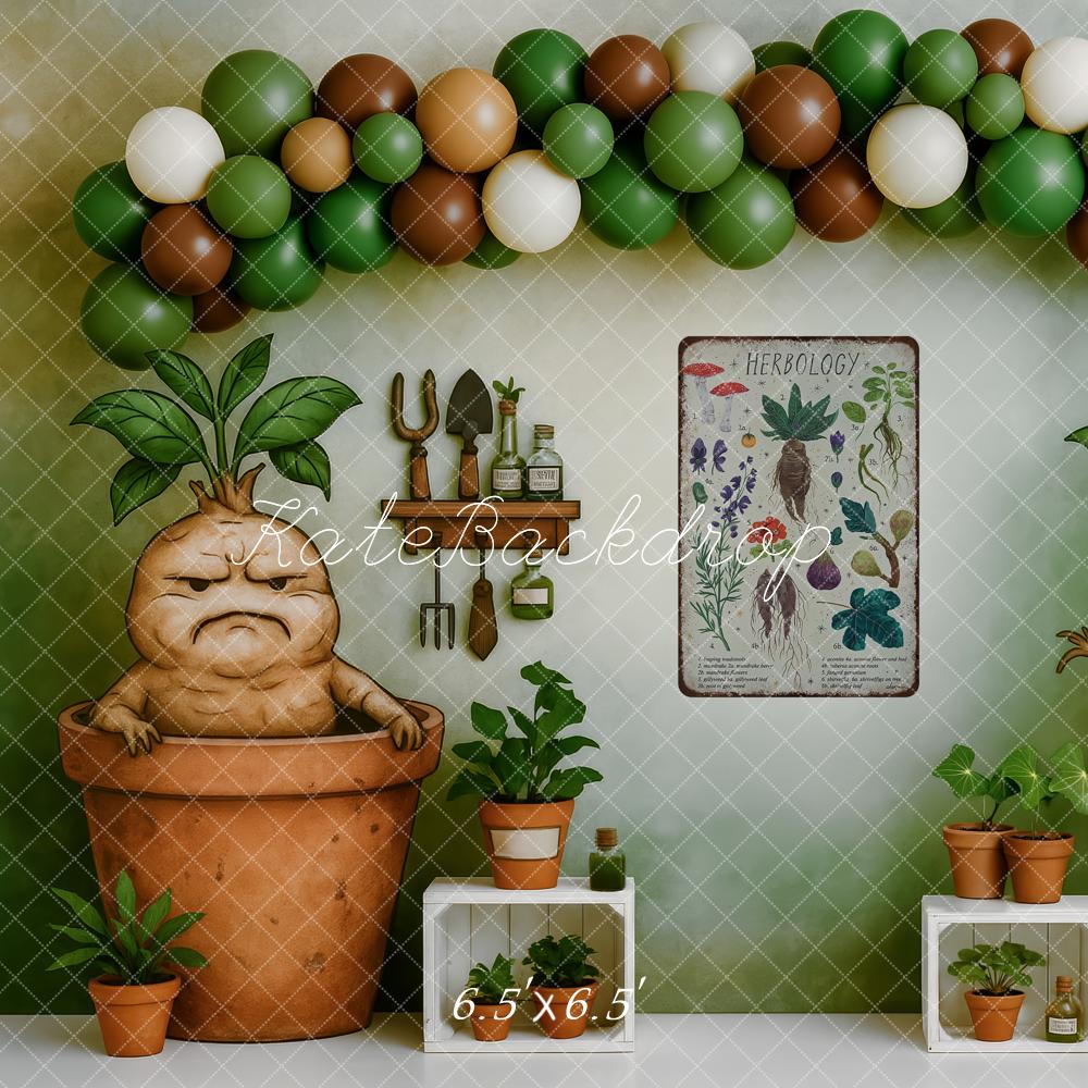 Kate Herbology Greenhouse Backdrop Designed by Patty Roberts - Kate Backdrop AU