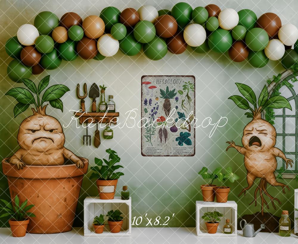 Kate Herbology Greenhouse Backdrop Designed by Patty Roberts - Kate Backdrop AU