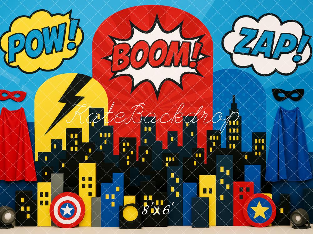 Kate Cartoon Cake Smash Backdrop Designed by Patty Roberts - Kate Backdrop AU