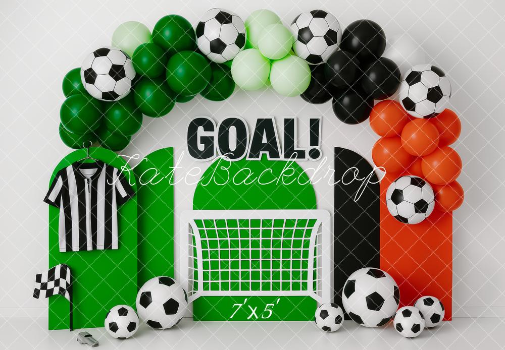 Kate Soccer Goal Celebration Backdrop Designed by Patty Roberts - Kate Backdrop AU