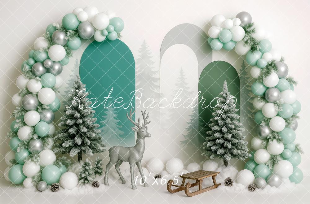 Kate Green Winter Forest Backdrop Designed by Patty Roberts - Kate Backdrop AU