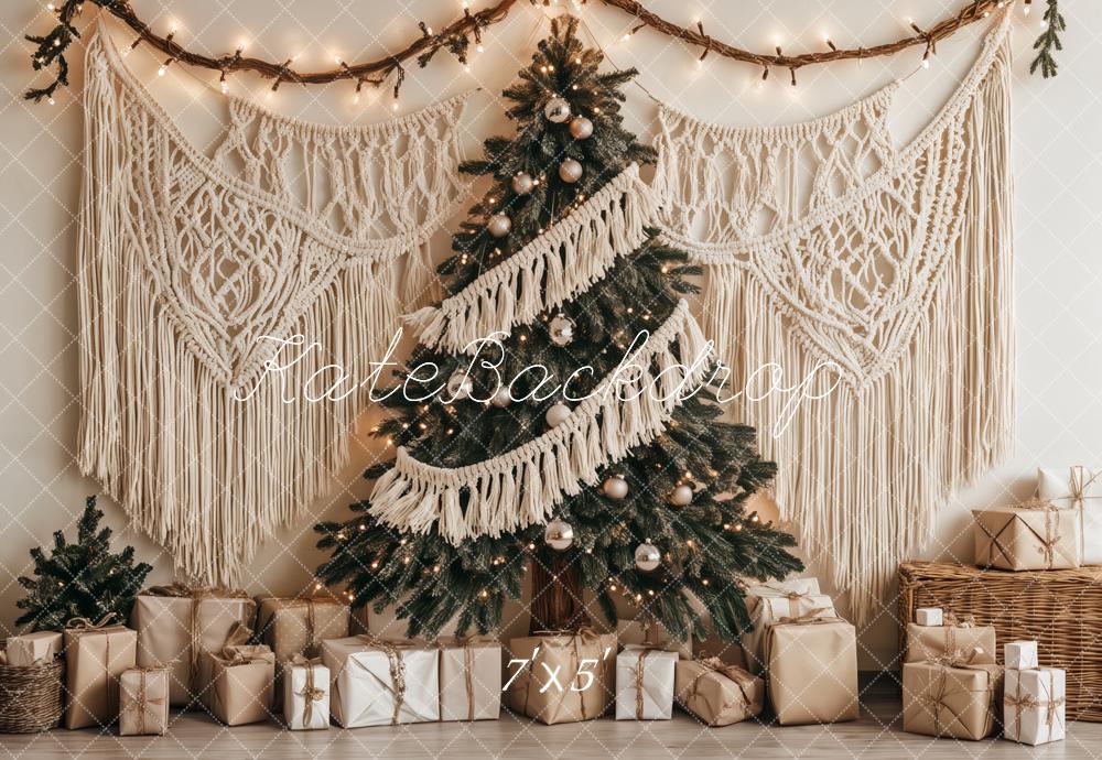 Kate Boho Tree Macrame Backdrop Designed by Ashley Paul