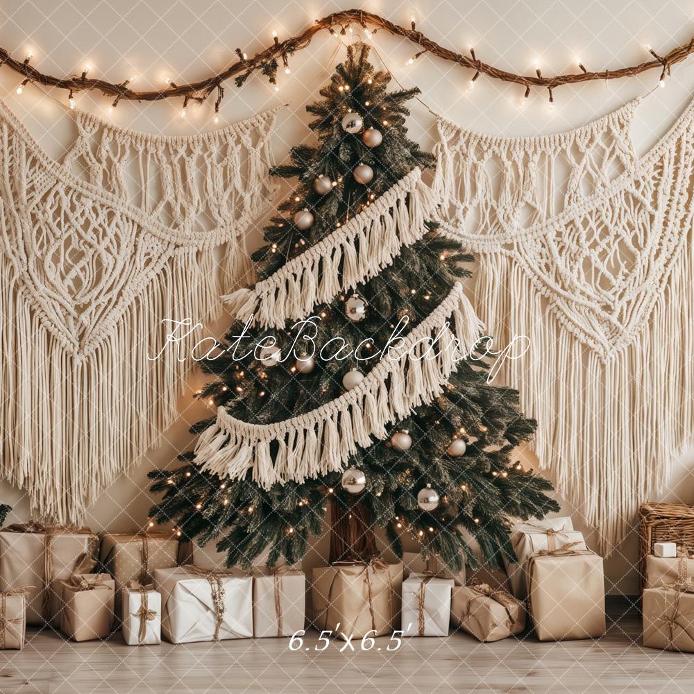 Kate Boho Tree Macrame Backdrop Designed by Ashley Paul
