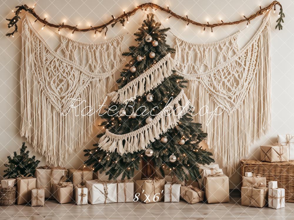 Kate Boho Tree Macrame Backdrop Designed by Ashley Paul