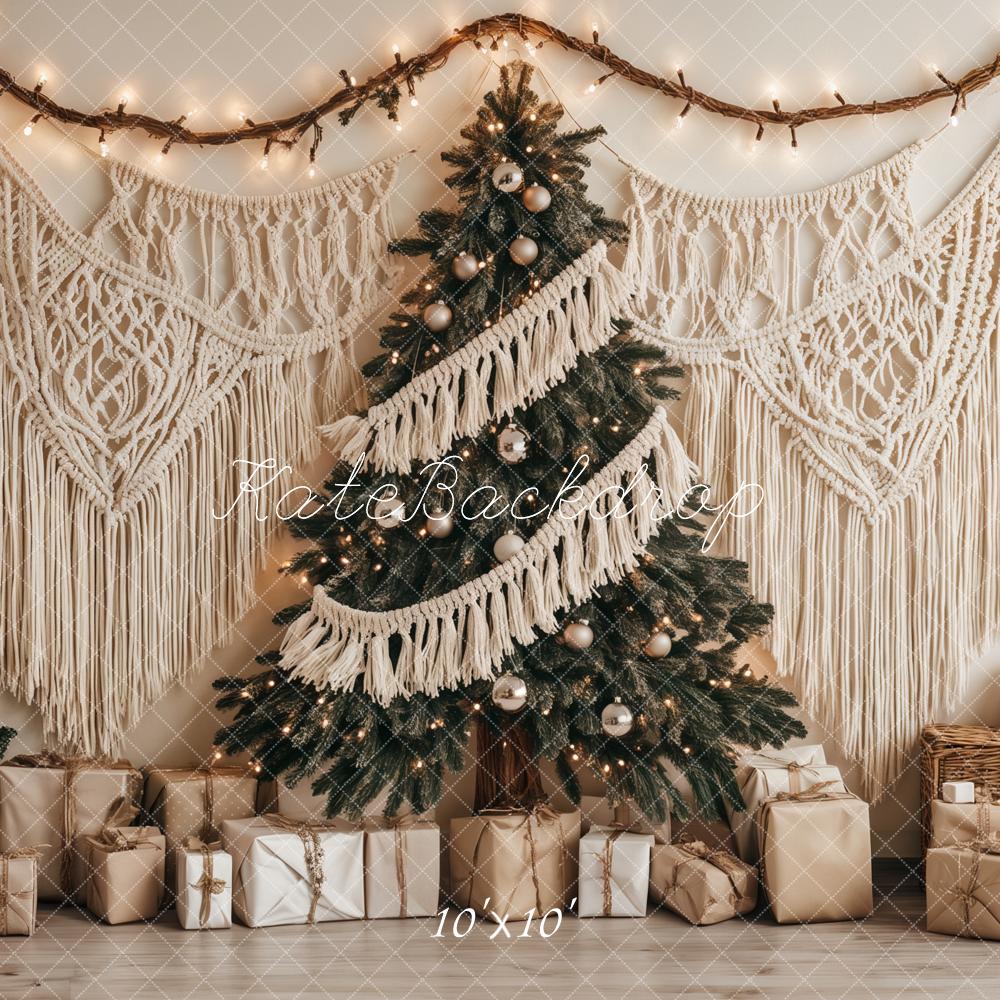 Kate Boho Tree Macrame Backdrop Designed by Ashley Paul
