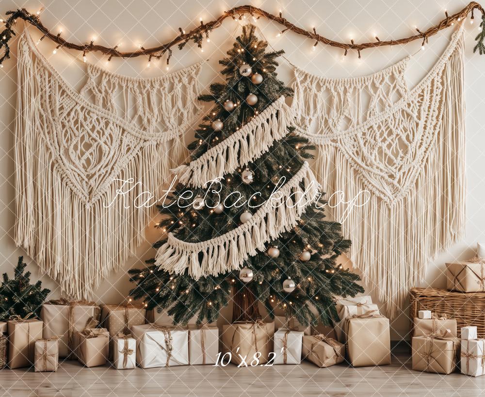 Kate Boho Tree Macrame Backdrop Designed by Ashley Paul