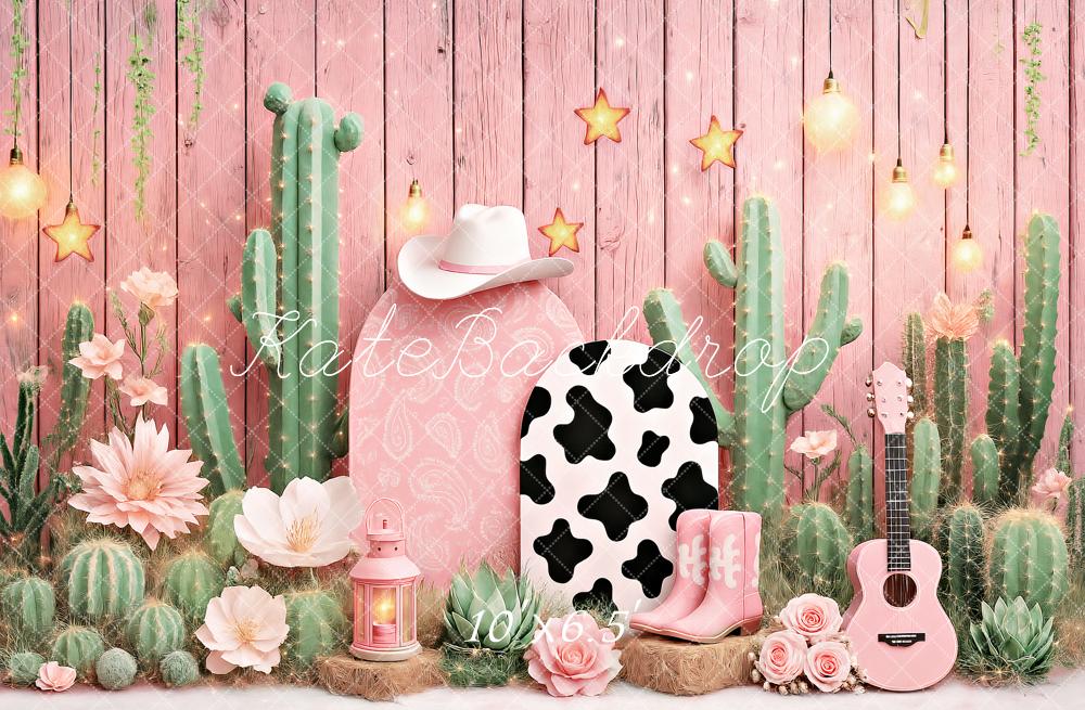 Kate Cowgirl Western Backdrop Designed by Ashley Paul