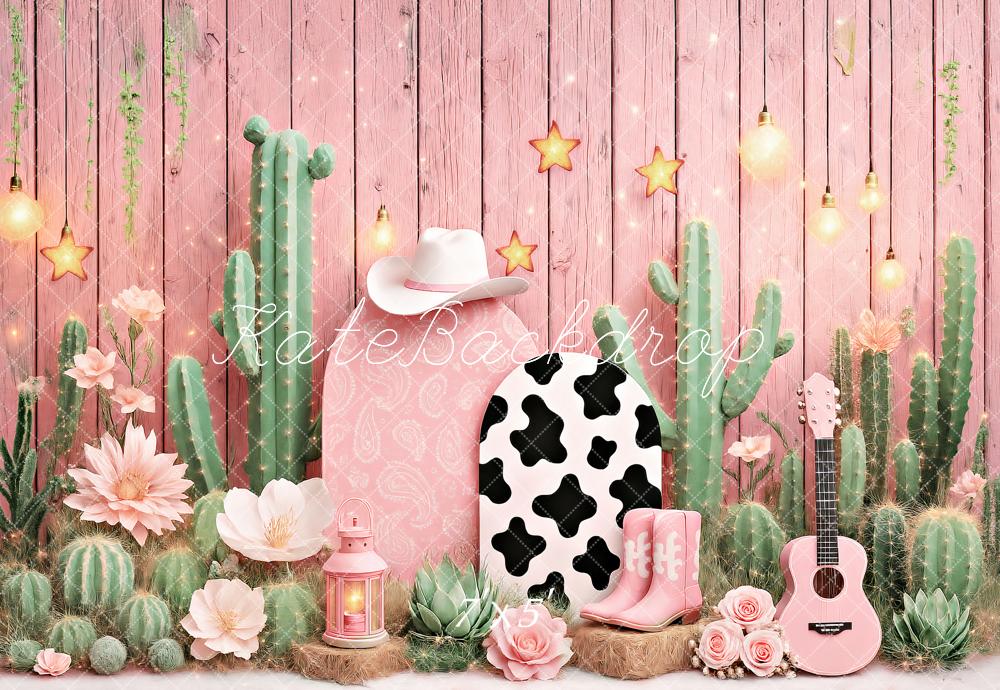 Kate Cowgirl Western Backdrop Designed by Ashley Paul