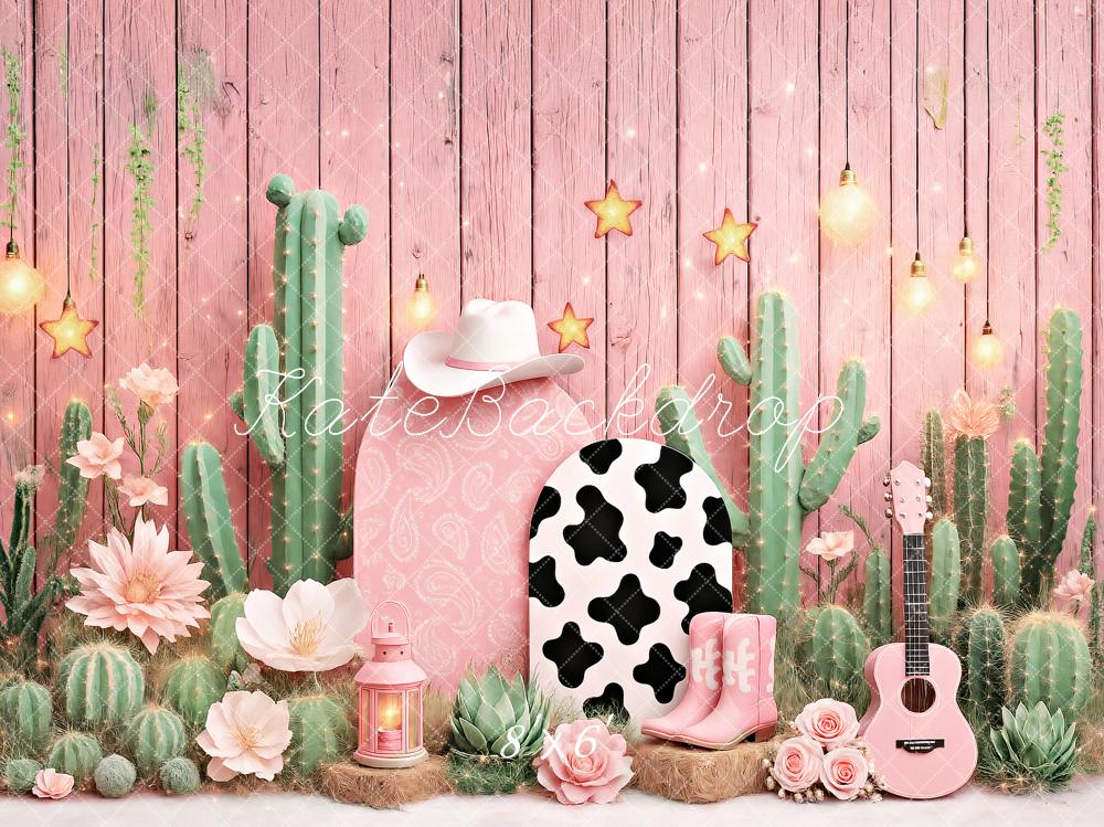 Kate Cowgirl Western Backdrop Designed by Ashley Paul