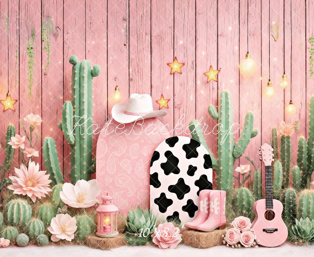 Kate Cowgirl Western Backdrop Designed by Ashley Paul