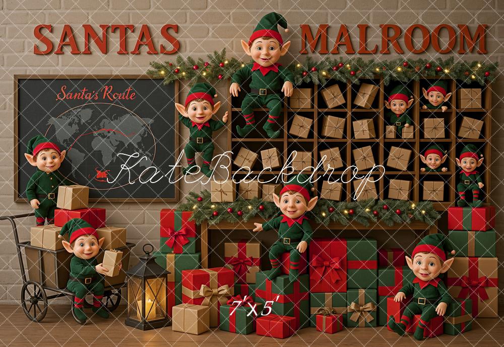 Kate Elves Sorting Room Backdrop Designed by Ashley Paul