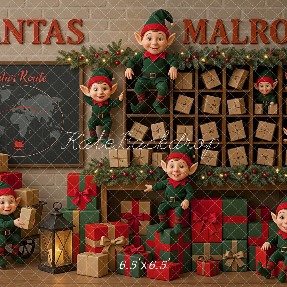 Kate Elves Sorting Room Backdrop Designed by Ashley Paul