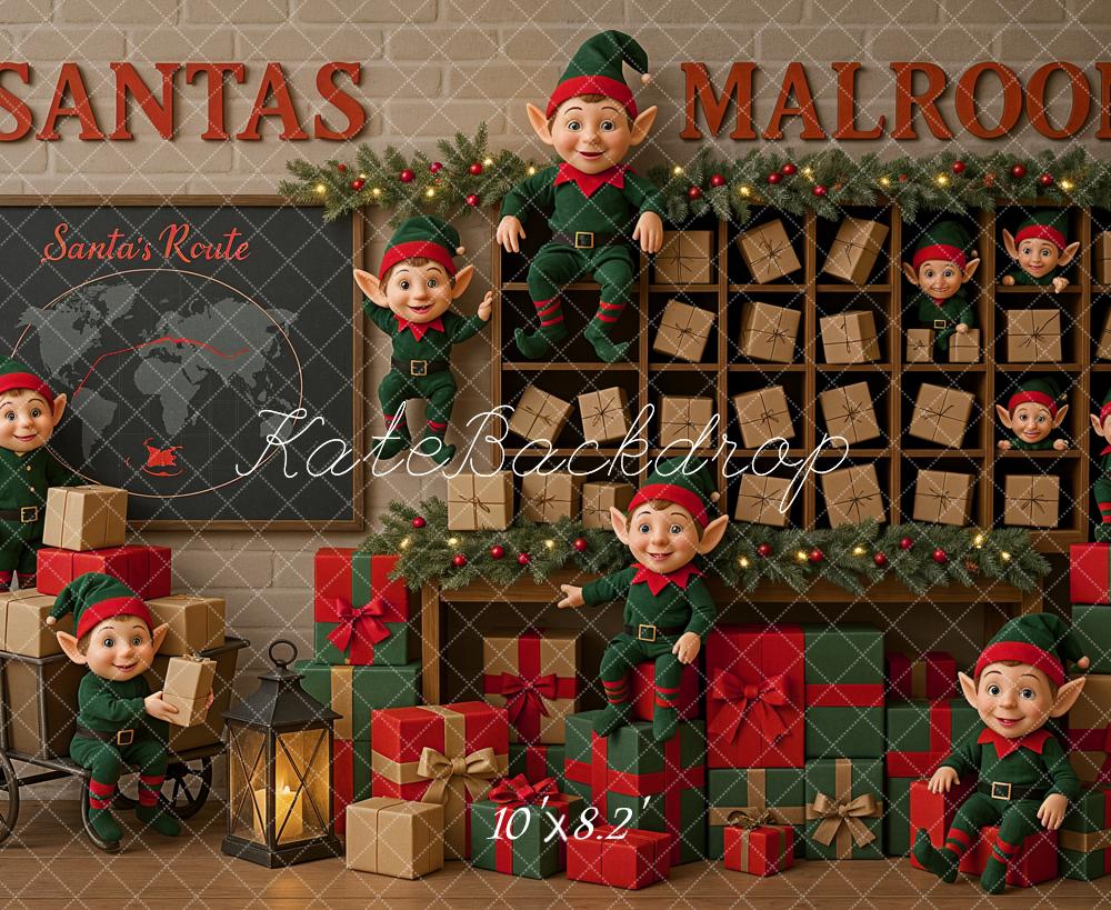 Kate Elves Sorting Room Backdrop Designed by Ashley Paul