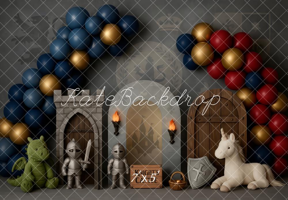 Kate Knight's Castle Smash Cake Backdrop Designed by Patty Roberts - Kate Backdrop AU