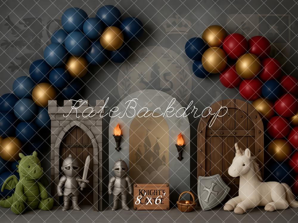 Kate Knight's Castle Smash Cake Backdrop Designed by Patty Roberts - Kate Backdrop AU