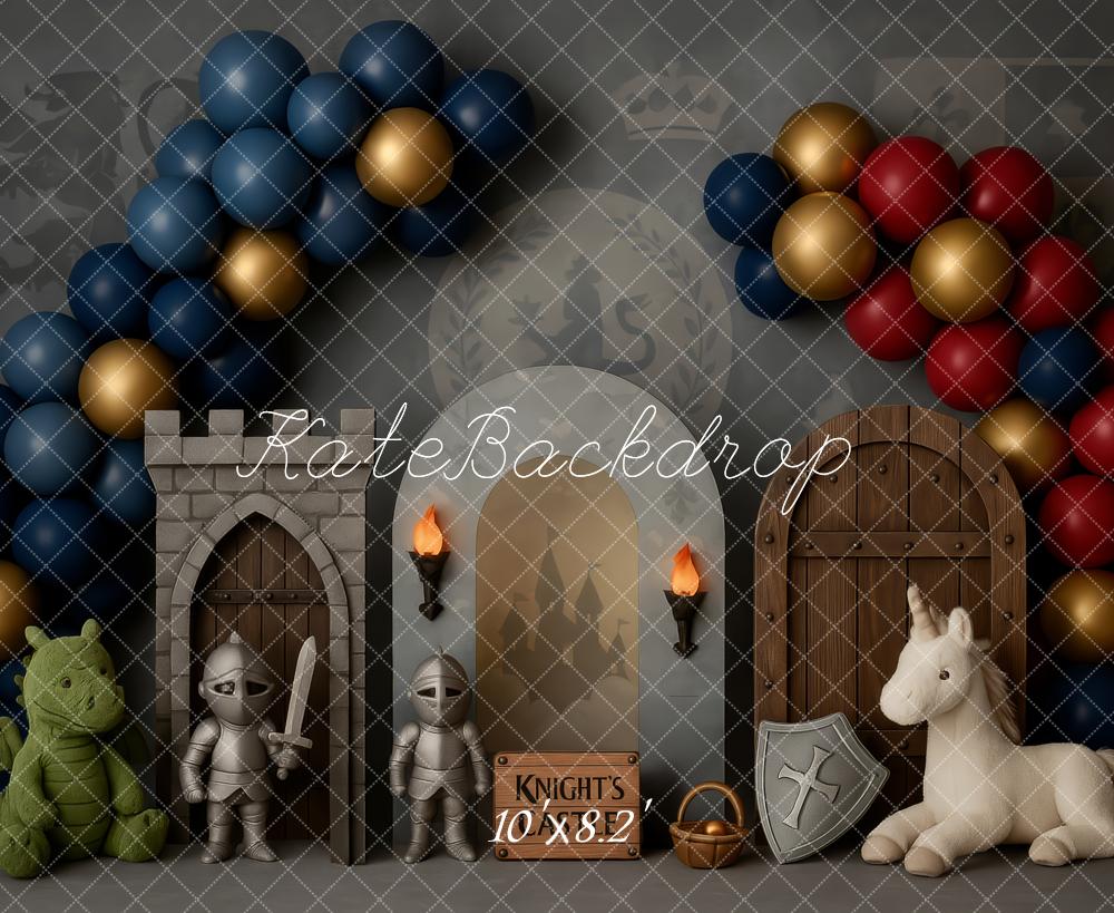 Kate Knight's Castle Smash Cake Backdrop Designed by Patty Roberts - Kate Backdrop AU