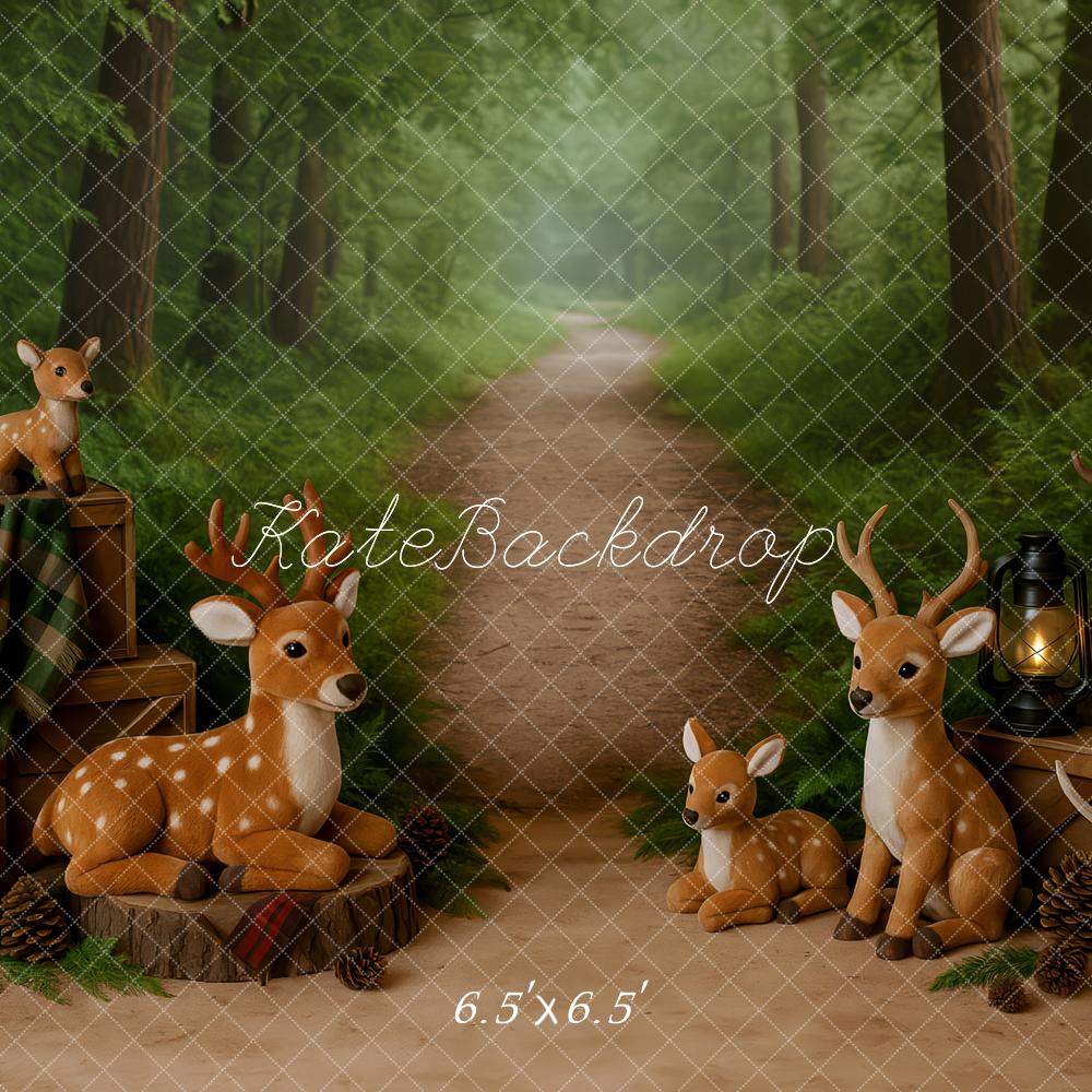 Kate Woodland Gone Hunting Backdrop Designed by Patty Roberts - Kate Backdrop AU
