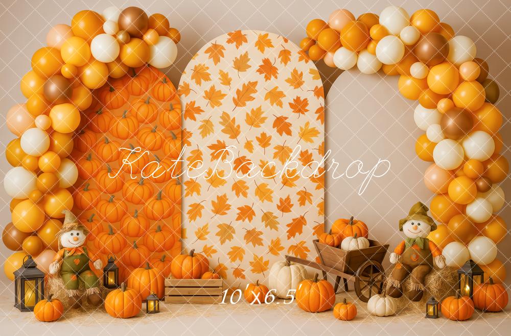 Kate Cozy Fall Smash Cake Backdrop Designed by Patty Roberts - Kate Backdrop AU