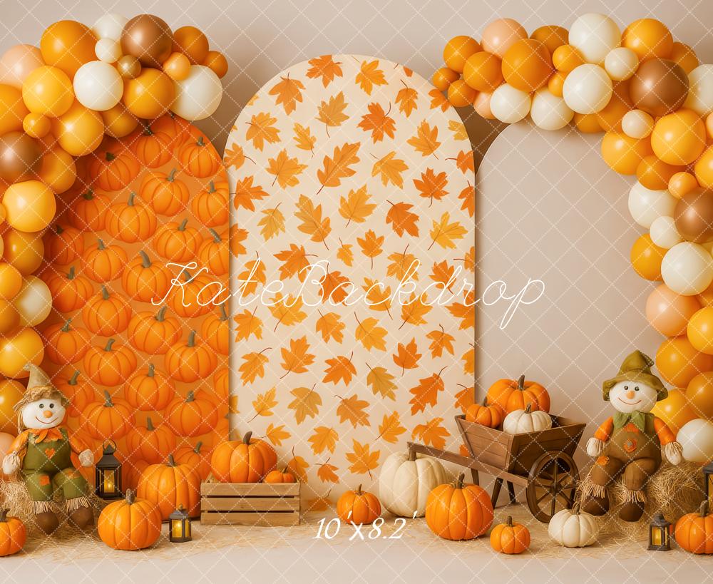 Kate Cozy Fall Smash Cake Backdrop Designed by Patty Roberts - Kate Backdrop AU