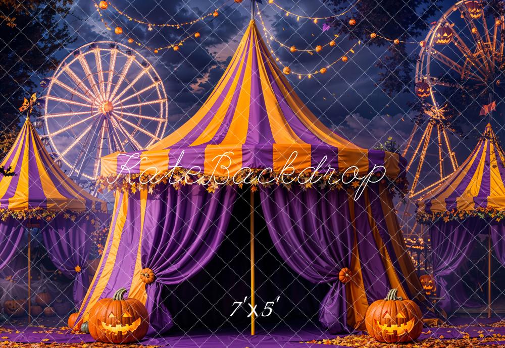 Kate Halloween Backdrop Carnival Circus Tent Designed by Emetselch