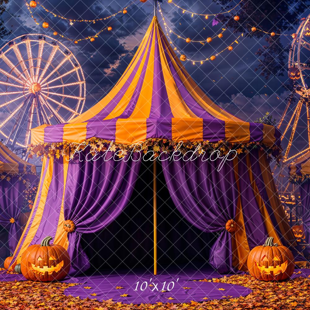 Kate Halloween Backdrop Carnival Circus Tent Designed by Emetselch