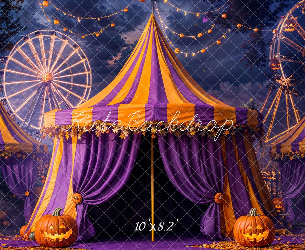 Kate Halloween Backdrop Carnival Circus Tent Designed by Emetselch