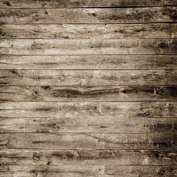 Kate Dark brown Wood Retro Newborn Vinyl Backdrop - Kate Backdrop AU