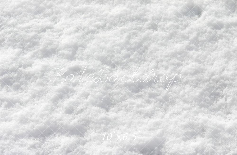 Kate Winter/christmas Snow Floor Fleece Backdrop for Photography - Kate Backdrop AU