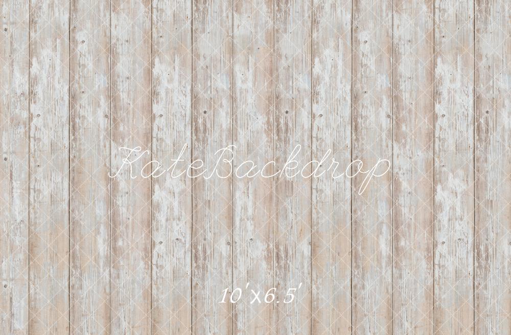 Kate Rustic Wooden Plank Fleece Floor Backdrop Designed by Kate Image - Kate Backdrop AU