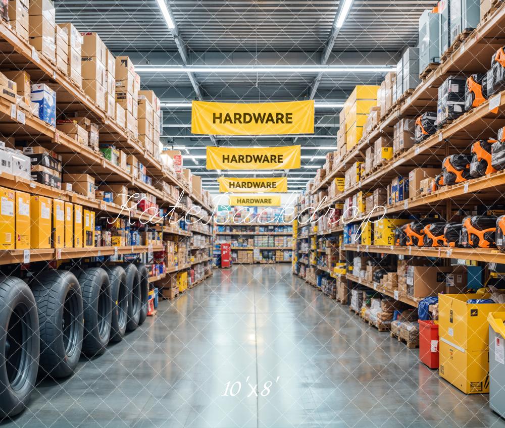 Kate Hardware Store Backdrop Designed by Emetselch - Kate Backdrop AU