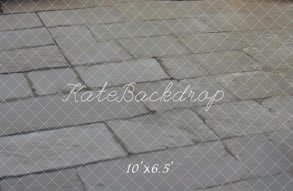 Kate Fleece Stone Brick Gray Backdrop Designed by Kate Image - Kate Backdrop AU
