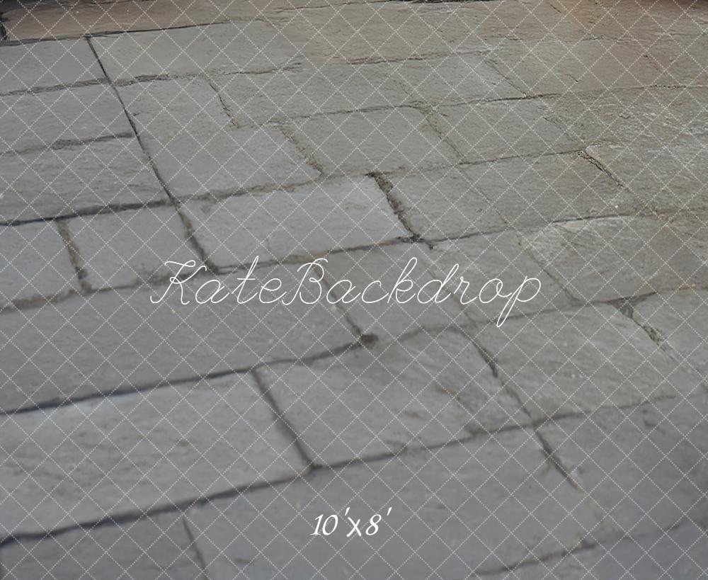 Kate Fleece Stone Brick Gray Backdrop Designed by Kate Image - Kate Backdrop AU