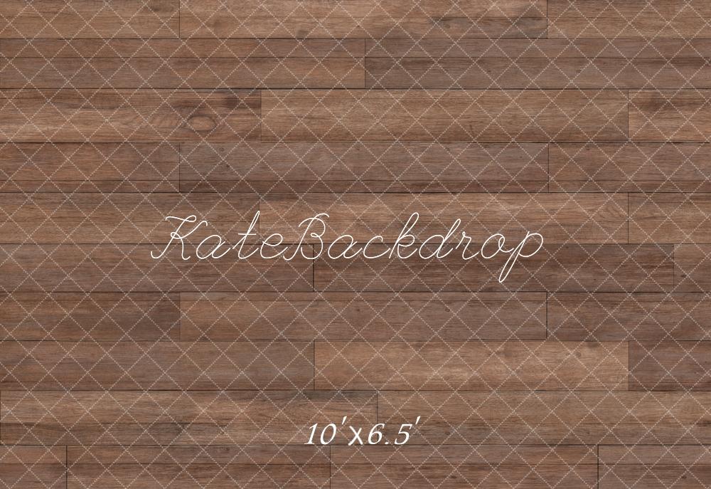 Kate Brown Wooden Fleece Backdrop Designed by Kate Image - Kate Backdrop AU