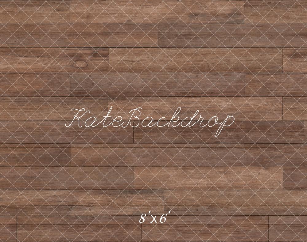 Kate Brown Wooden Fleece Backdrop Designed by Kate Image - Kate Backdrop AU