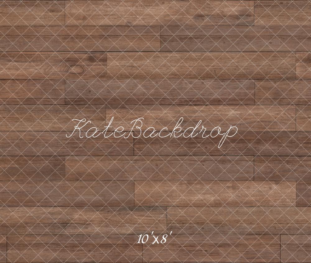 Kate Brown Wooden Fleece Backdrop Designed by Kate Image - Kate Backdrop AU