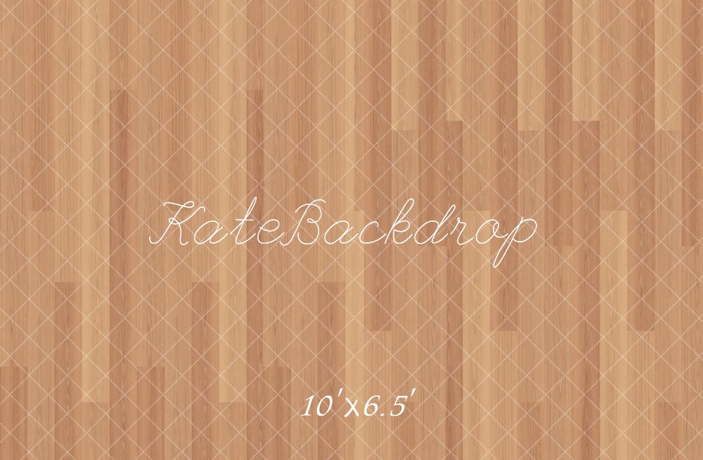 Kate Fleece Wood Floor Backdrop Designed by Kate Image
