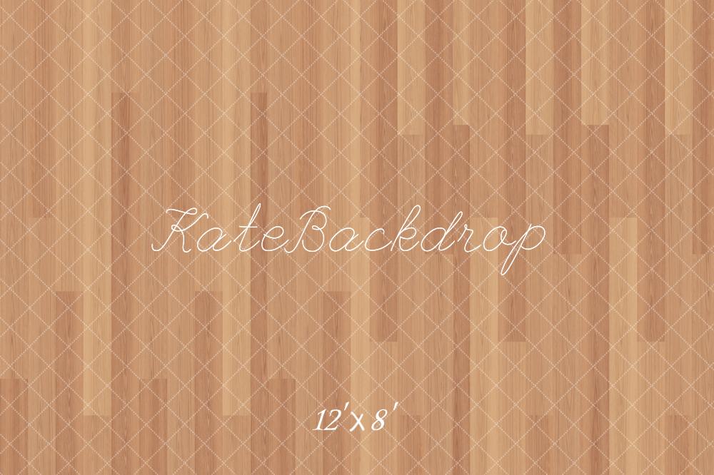 Kate Fleece Wood Floor Backdrop Designed by Kate Image