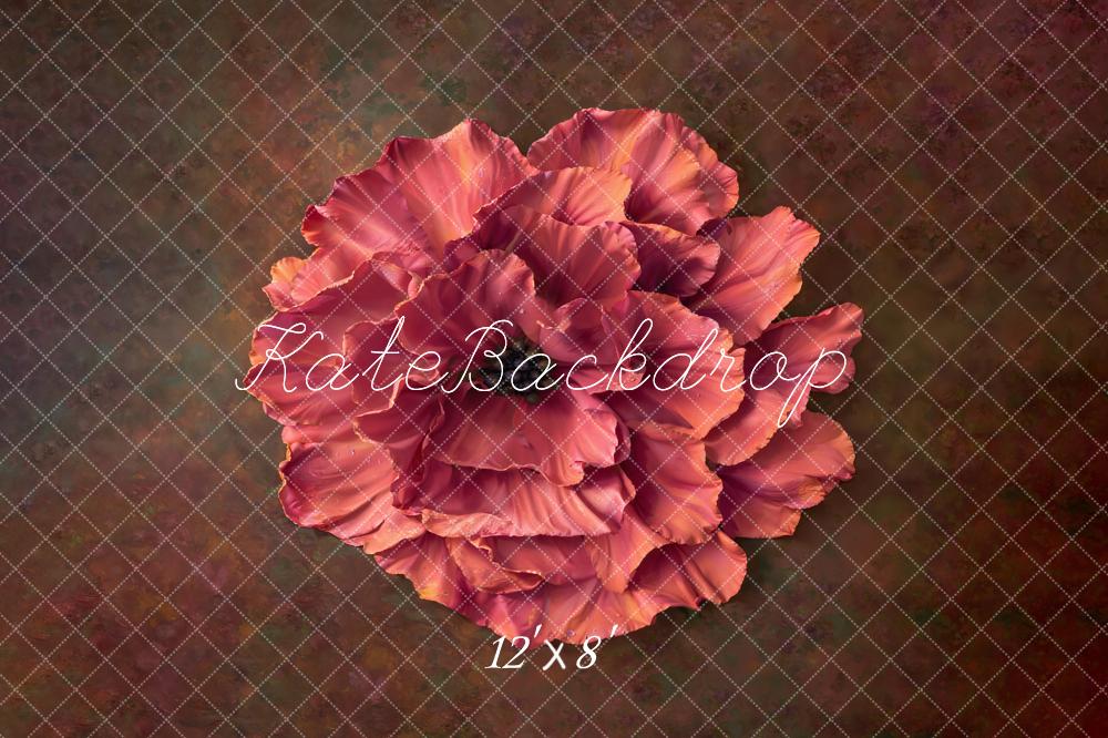 Kate Fleece Newborn Flower Backdrop Designed by Emetselch - Kate Backdrop AU