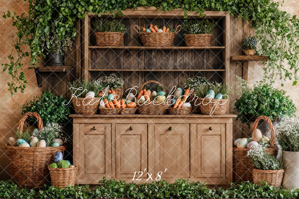 Kate Green Plant Easter Fleece Backdrop Designed by Emetselch - Kate Backdrop AU