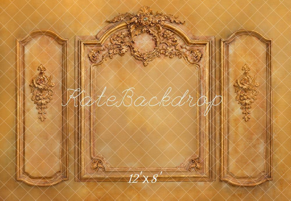 Kate Fleece Yellow Retro Wall Backdrop Designed by Kate Image - Kate Backdrop AU