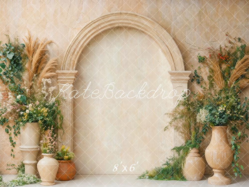 Kate Fleece Arch Plant Backdrop Designed by Emetselch - Kate Backdrop AU