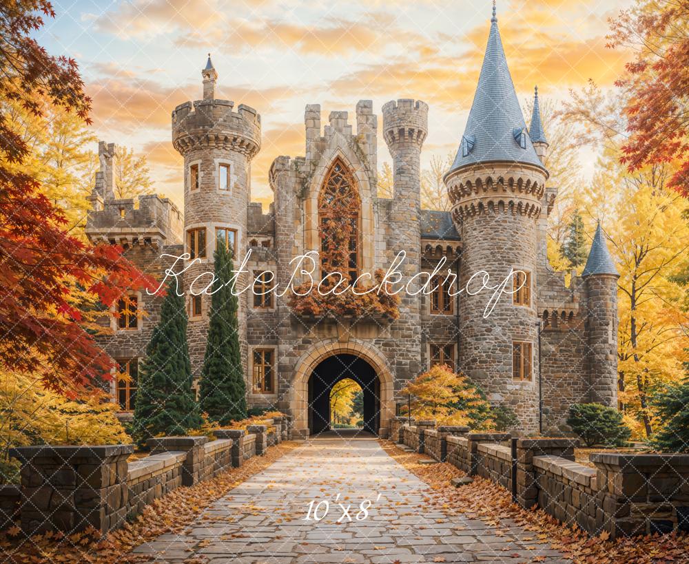 Kate Autumn Castle Backdrop Designed by Chain Photography