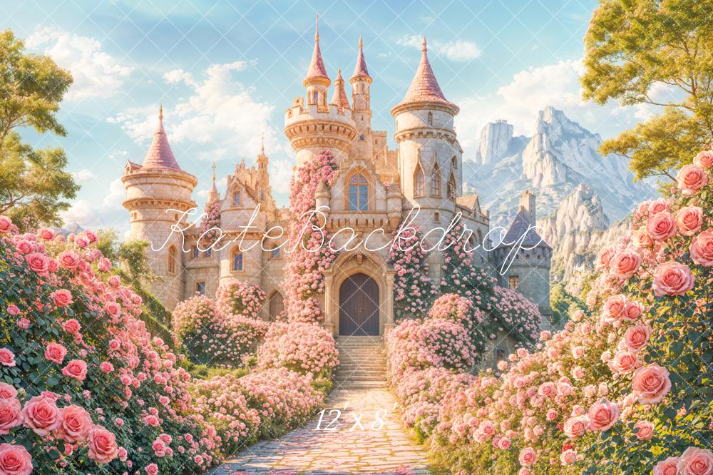 Kate Spring Castle Backdrop Designed by Chain Photography - Kate Backdrop AU