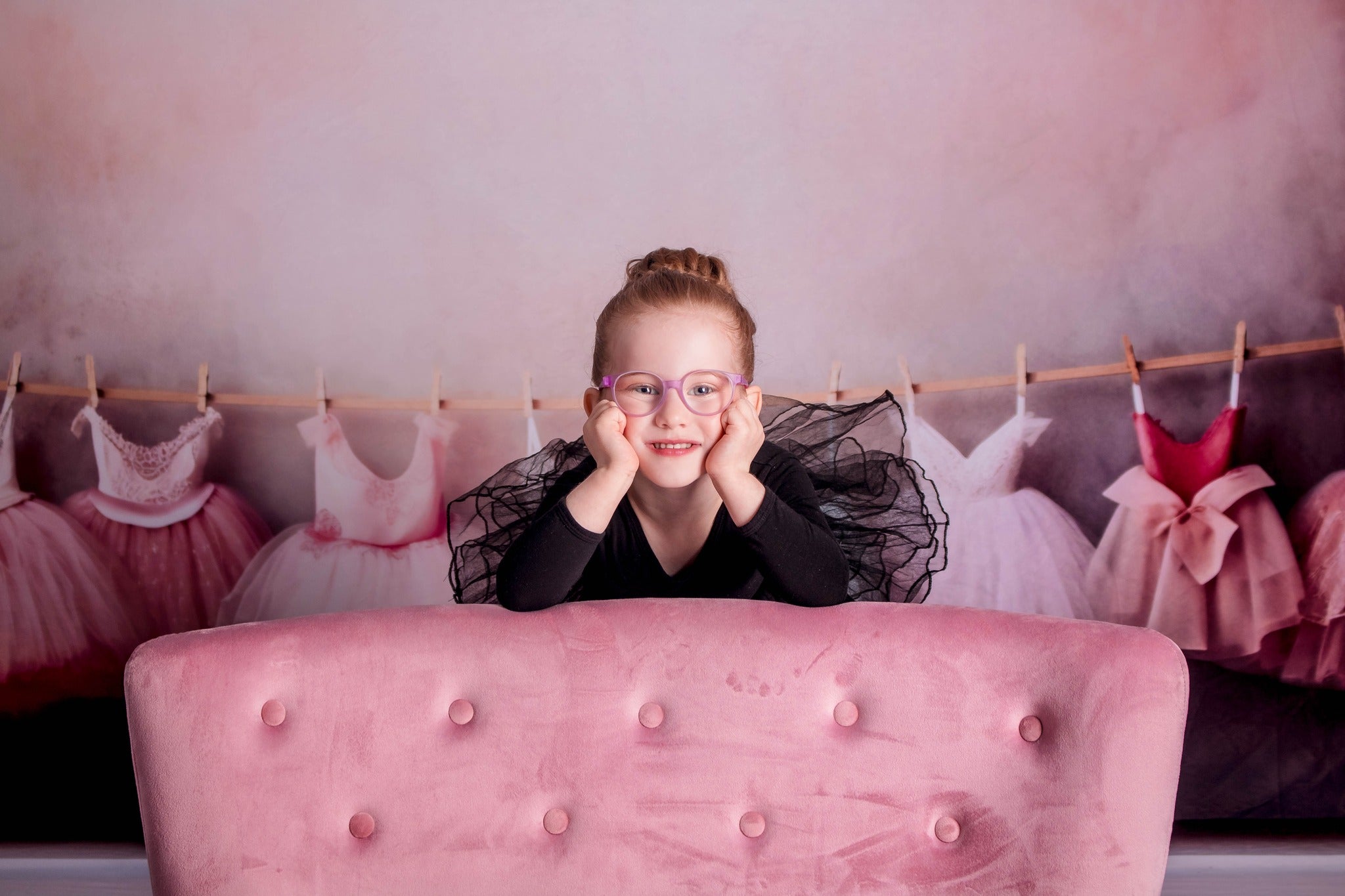 Kate Ballet Class Dresses Backdrop Designed by Patty Robertss - Kate Backdrop AU