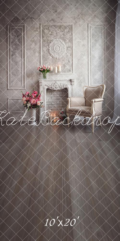 Kate Living Room Wall Backdrops indoor castle Building Wedding for Photography - Kate Backdrop AU