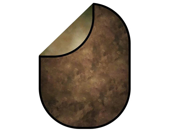 Kate Deep Brown/Light Brown Collapsible Backdrop Photography 5X6.5ft(1.5x2m) - Kate Backdrop AU
