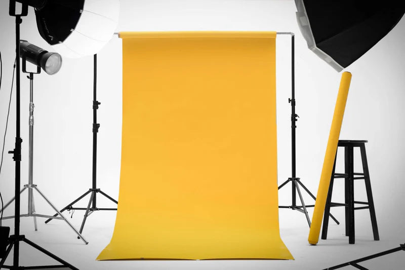 Kate Forsythia Yellow Seamless Paper Backdrop for Photography - Kate Backdrop AU