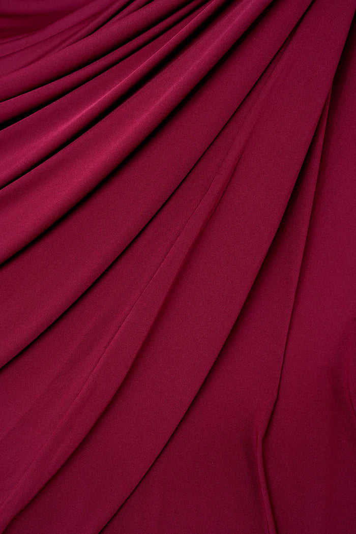 Kate Claret Bell Sleeves Maternity Photoshoot Dress - Kate Backdrop AU